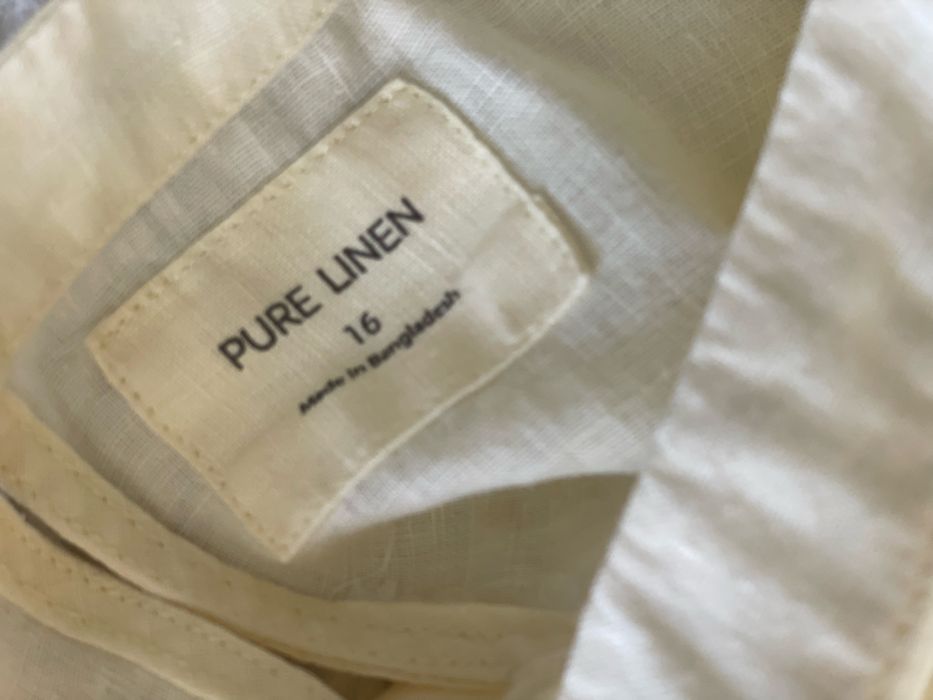 Bluzka M&S pure len lniana 100% len modny kolor