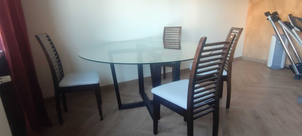 Szklany stół VENOTTI 150cm