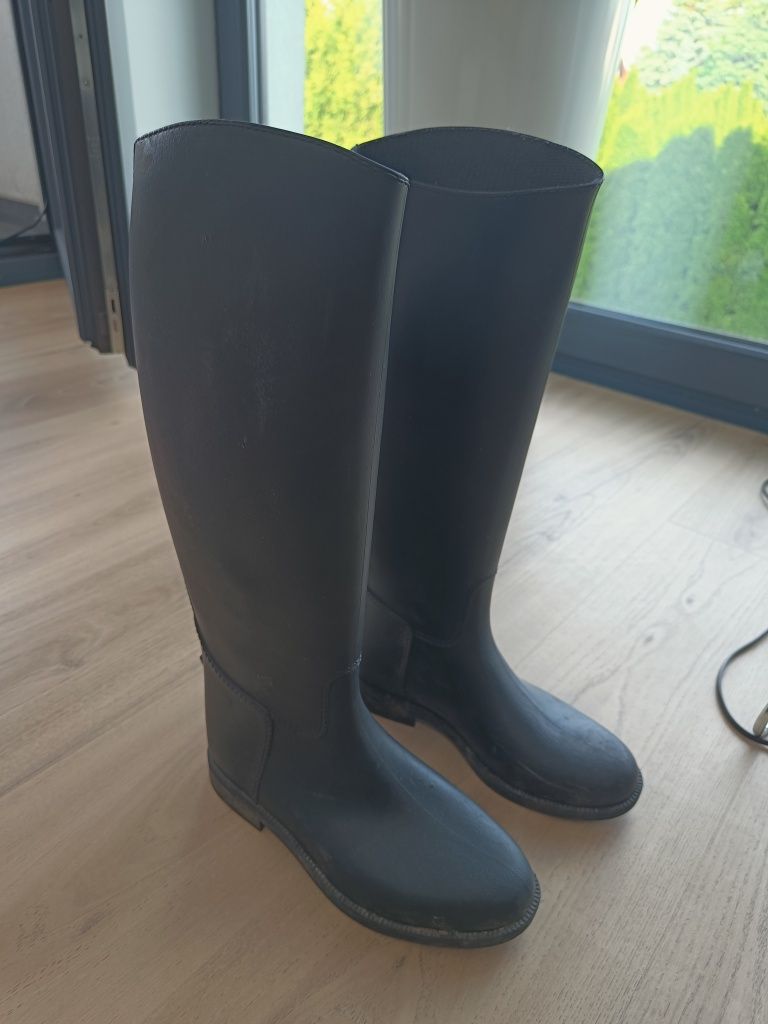 Buty jeździeckie sztyblety wysokie 36