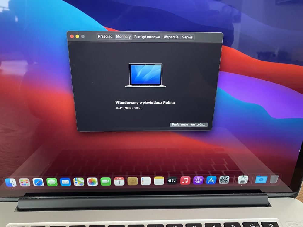 MacBook Pro Retina 15 i7 3.4Ghz Turbo 16GB 512GB SSD