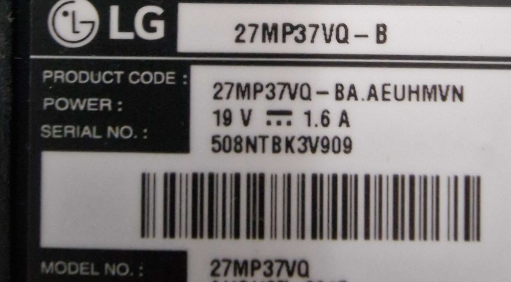 MONITOR  LG 27cali IPS  - super stan
