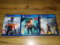Gry oryginalne na konsole PS4 Battlefield 4, 2042, Assassin's Creed PL