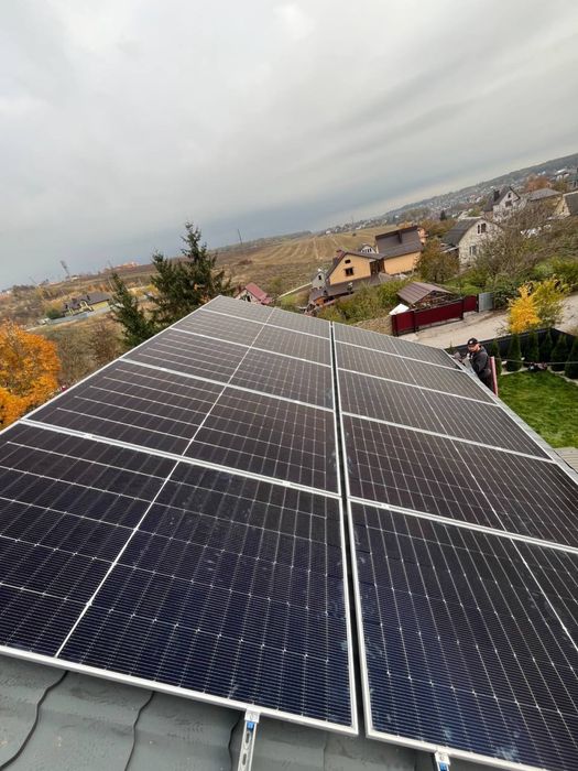 Монтаж сонячних панелей під ключ