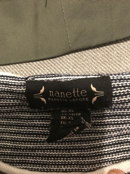 Nowy Sweterek w delikatne paski, 100% bawełna