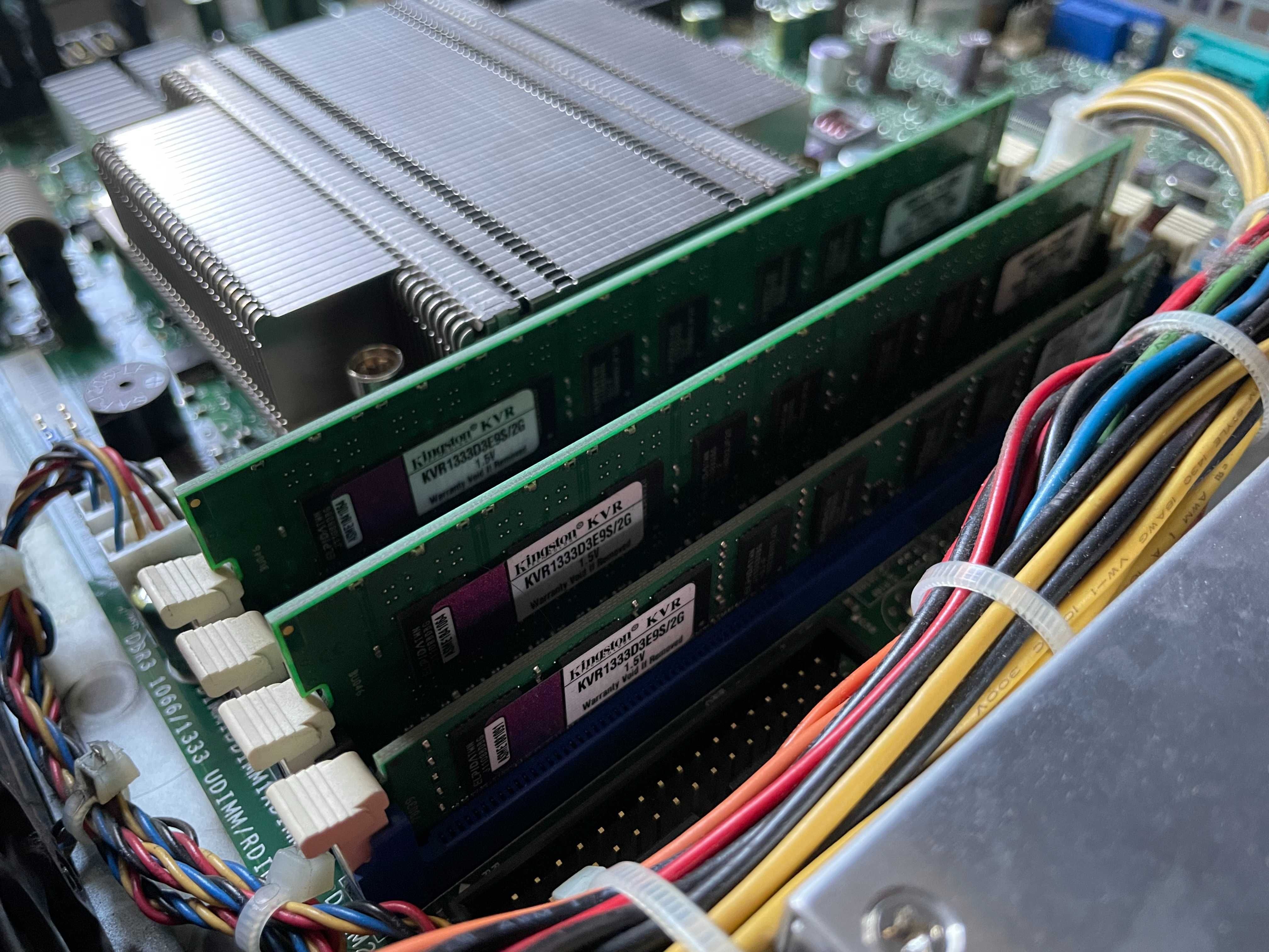Сервер 1U Supermicro X8SIL-F, Intel XEON X3430 (2.40 Ghz), 8Gb DDR3