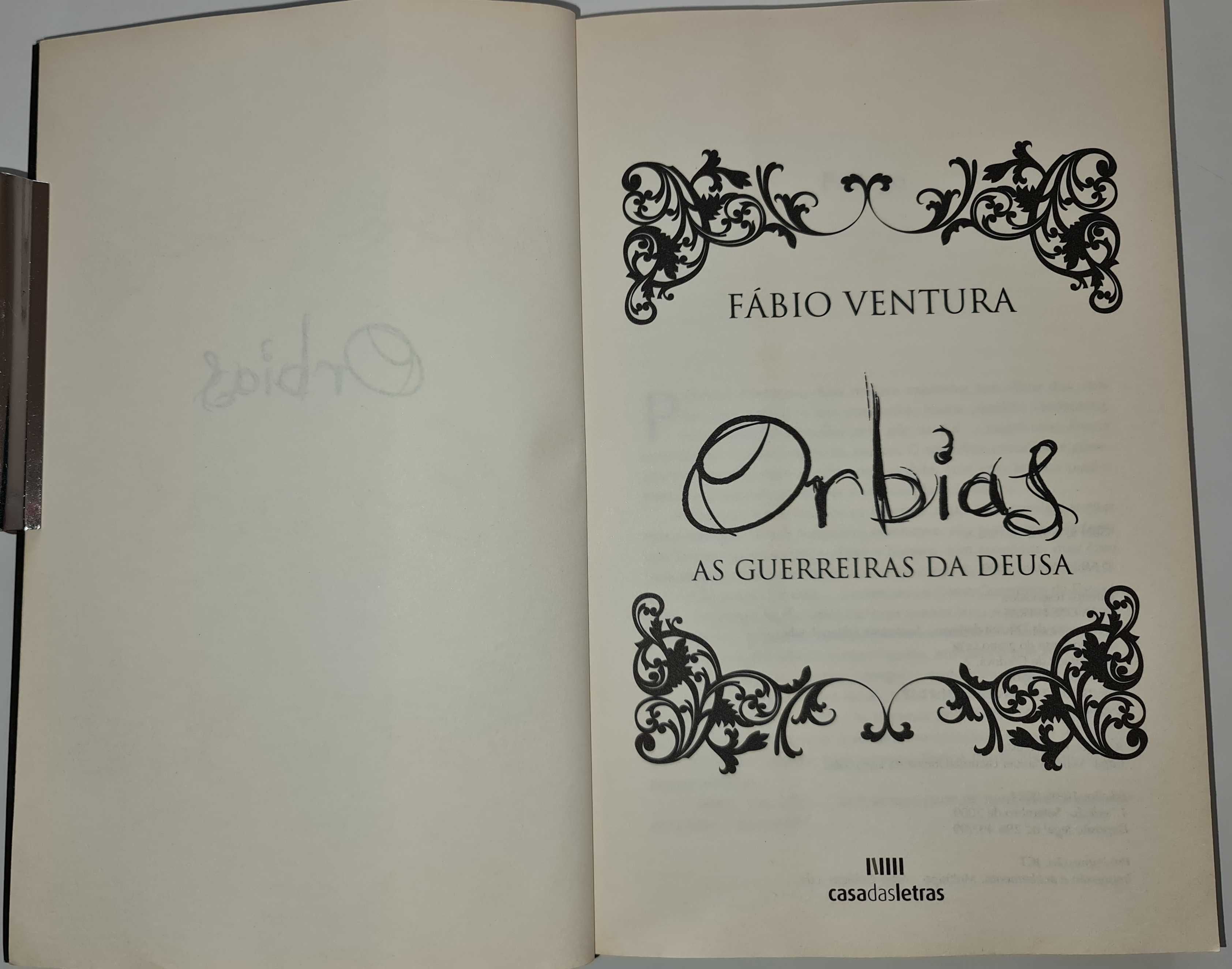 Orbias, as guerreiras da deusa, de Fábio Ventura