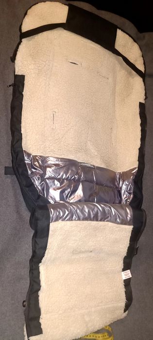 Зимовий конверт на візочок (коляску) сани, автокрісло, муфта на овчині