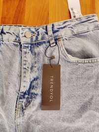 Spodnie mom jeans Trendyol r40