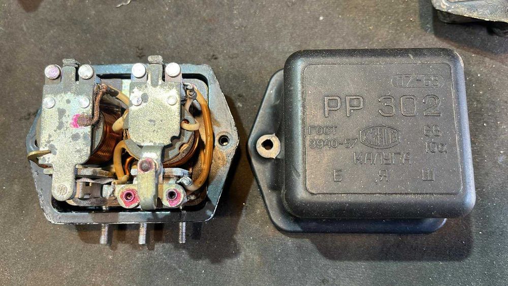 Реле регулятор напряжения РР-302 два резистори