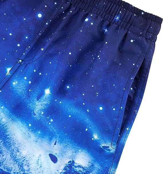 Szorty kąpielowe dla chłopców 8 lat niebieskie