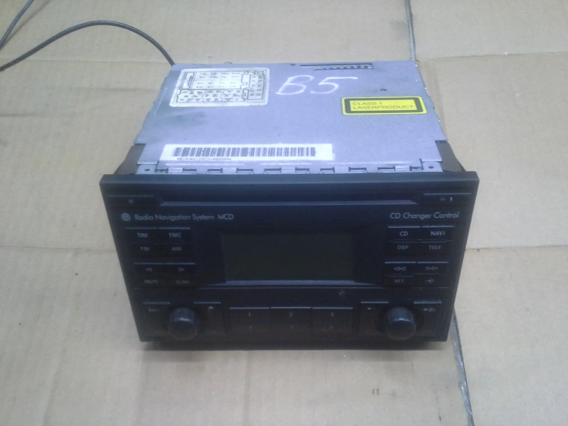 Volkswagen Passat B5 FL radio nawigacja MCD CD Changer Control