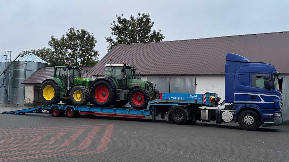 Pomoc drogowa, transport maszyn rolniczych, gabarytów, autolaweta,