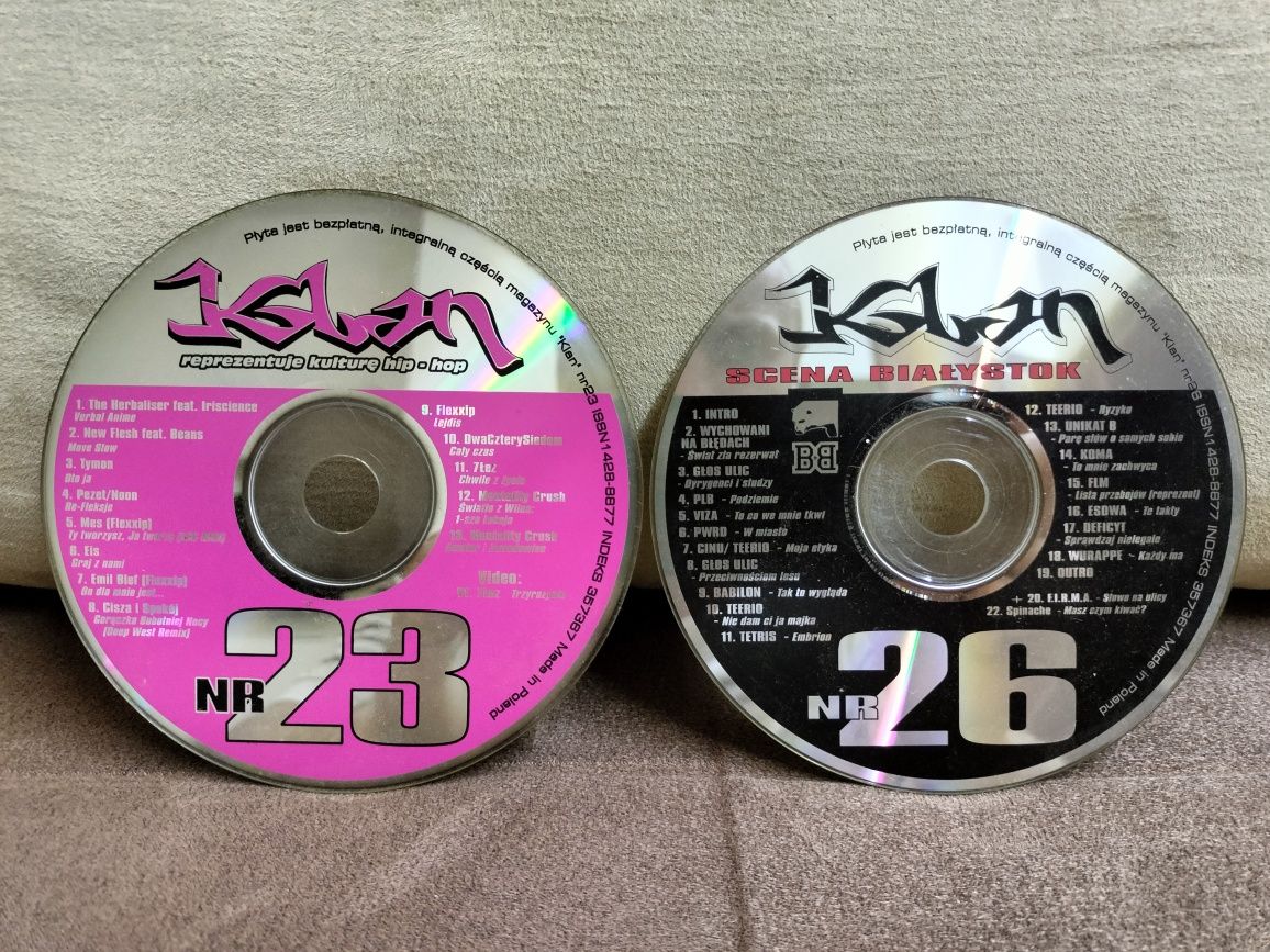 Płyty CD Klan hiphop