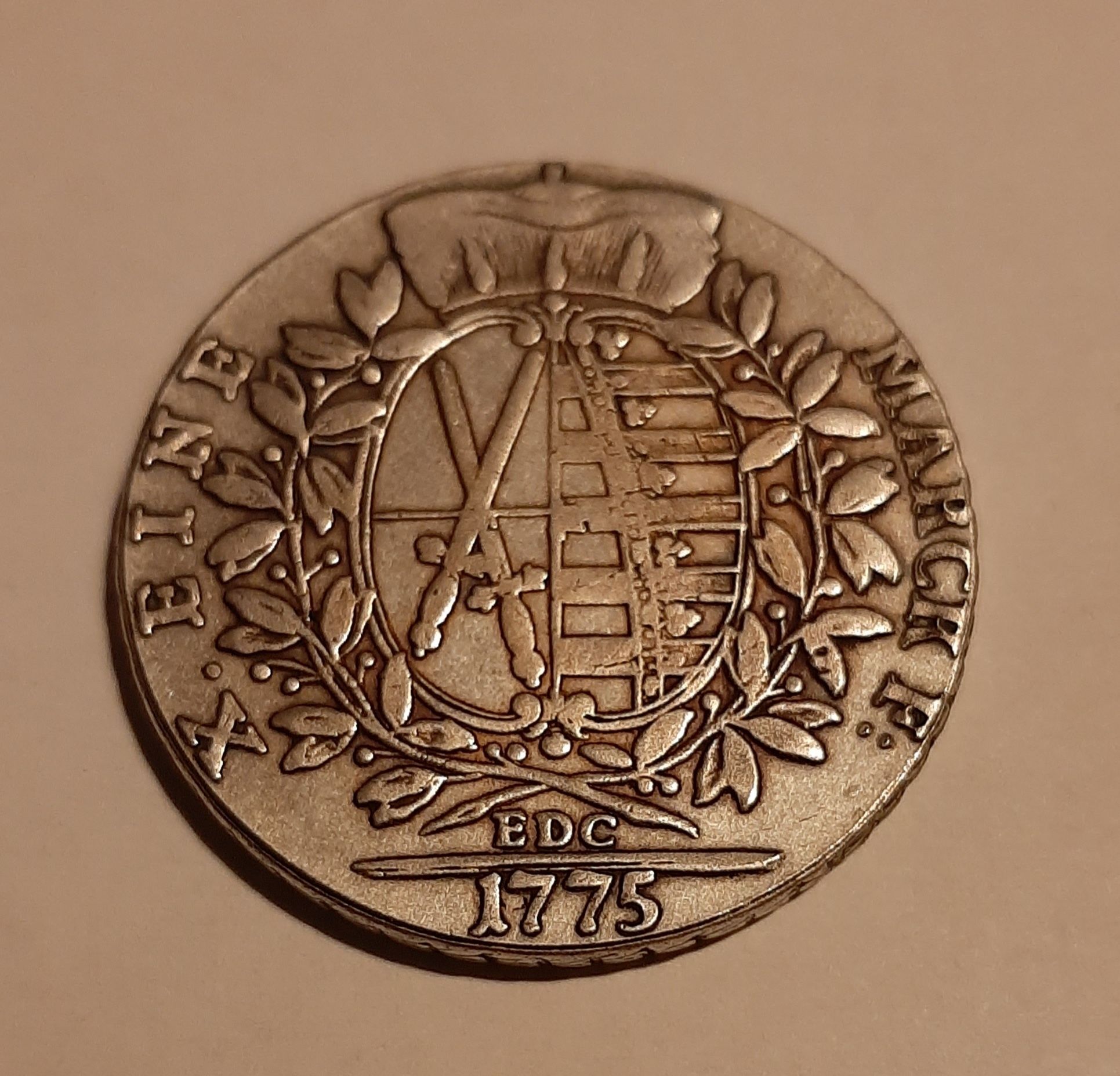 Moneta - SAKSONIA; 1 TALAR 1775 R