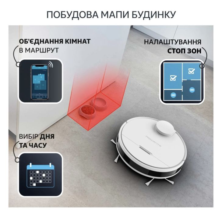 Робот пилосос Rowenta RR7975WH
