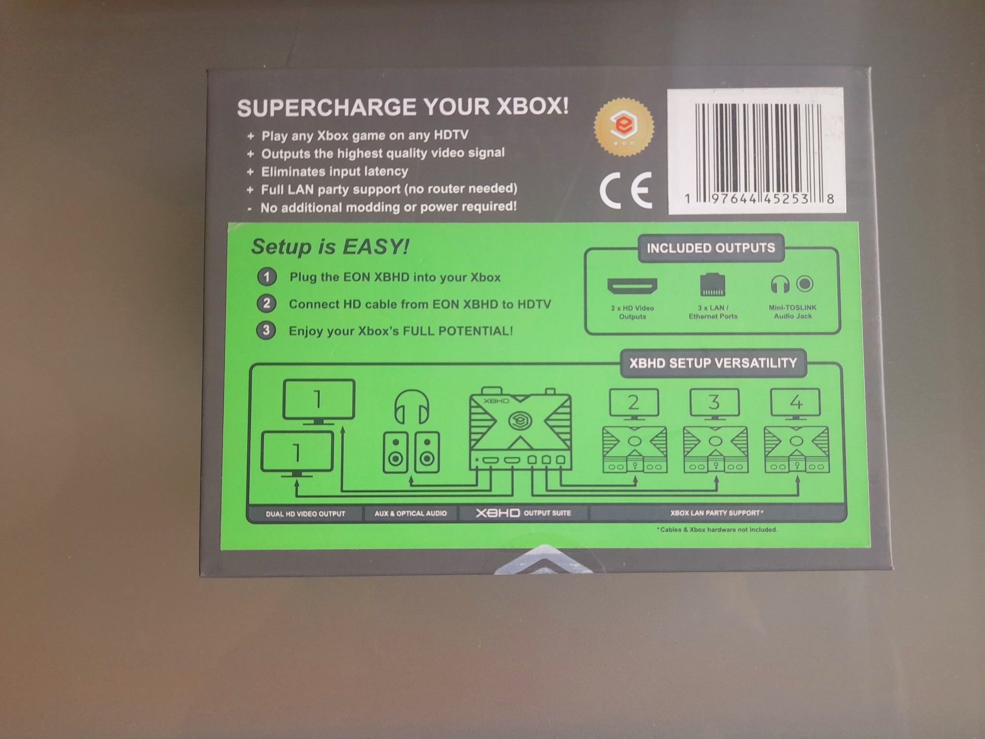 XBox clássico - eon XBHD upgraded