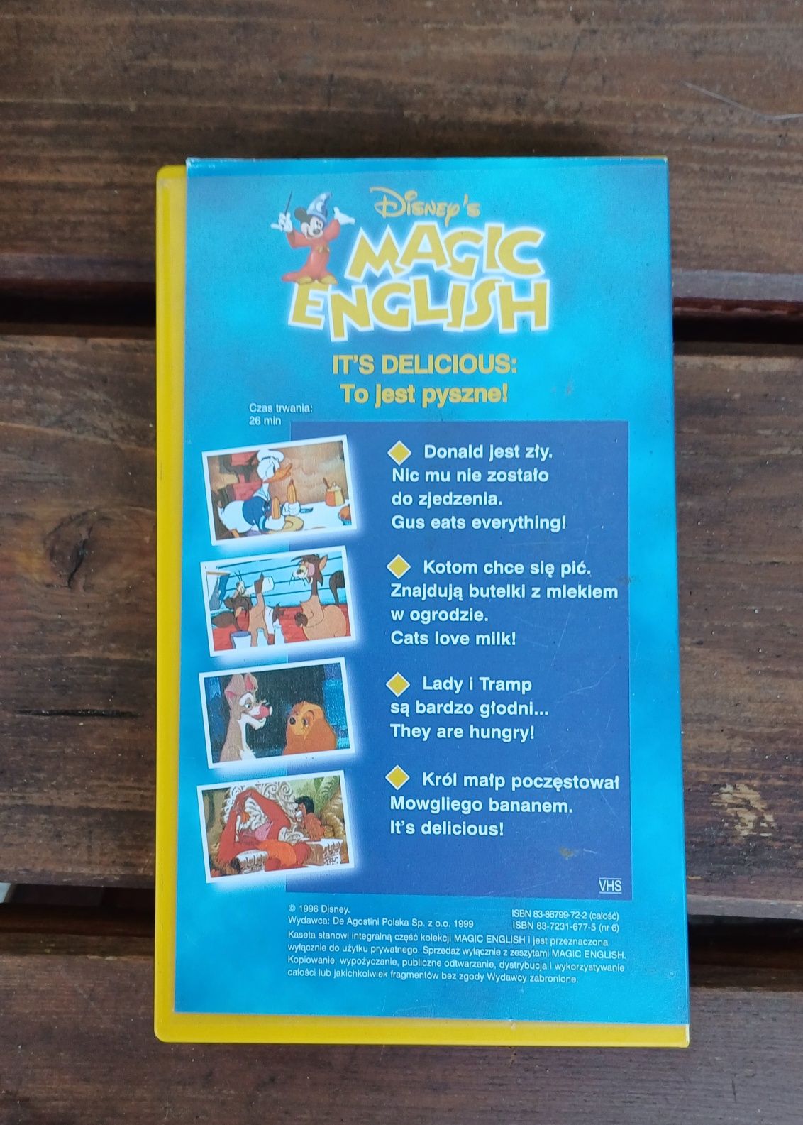 Disney Magic English 6 Family kaseta VHS