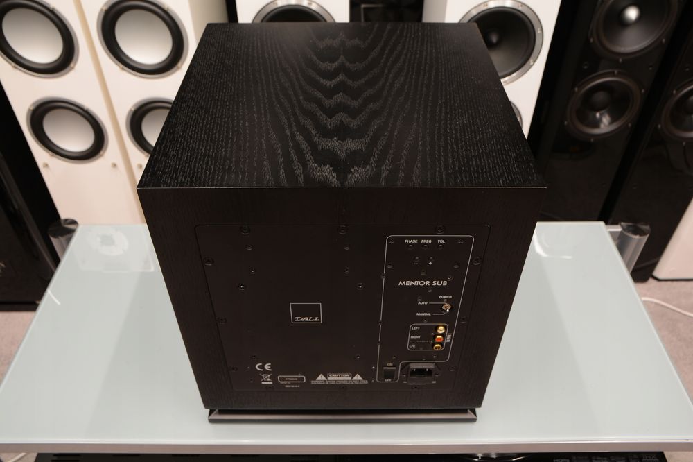subwoofer aktywny Dali Mentor SUB + pilot, do kina domowego i muzyki