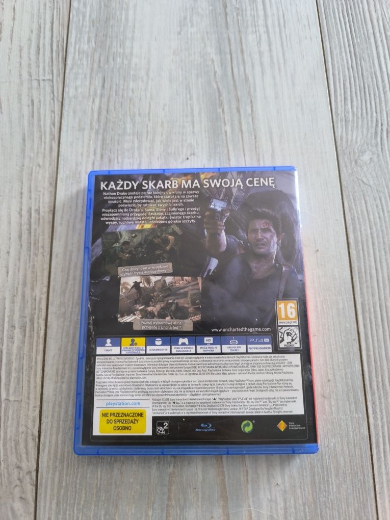 UNCHARTED 4 Kres Złodzieja Ps4