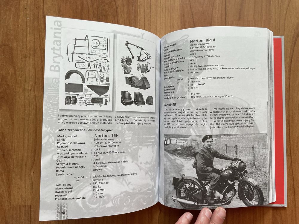 Książka Motocykle wojskowe 1933/1945 Tomasz Szczerbicki