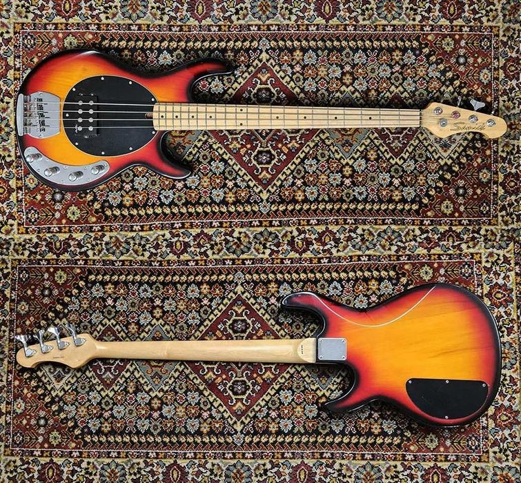 Lote de 14 baixos Yamaha Squier Ibanez OLP Aria Epiphone Acepro