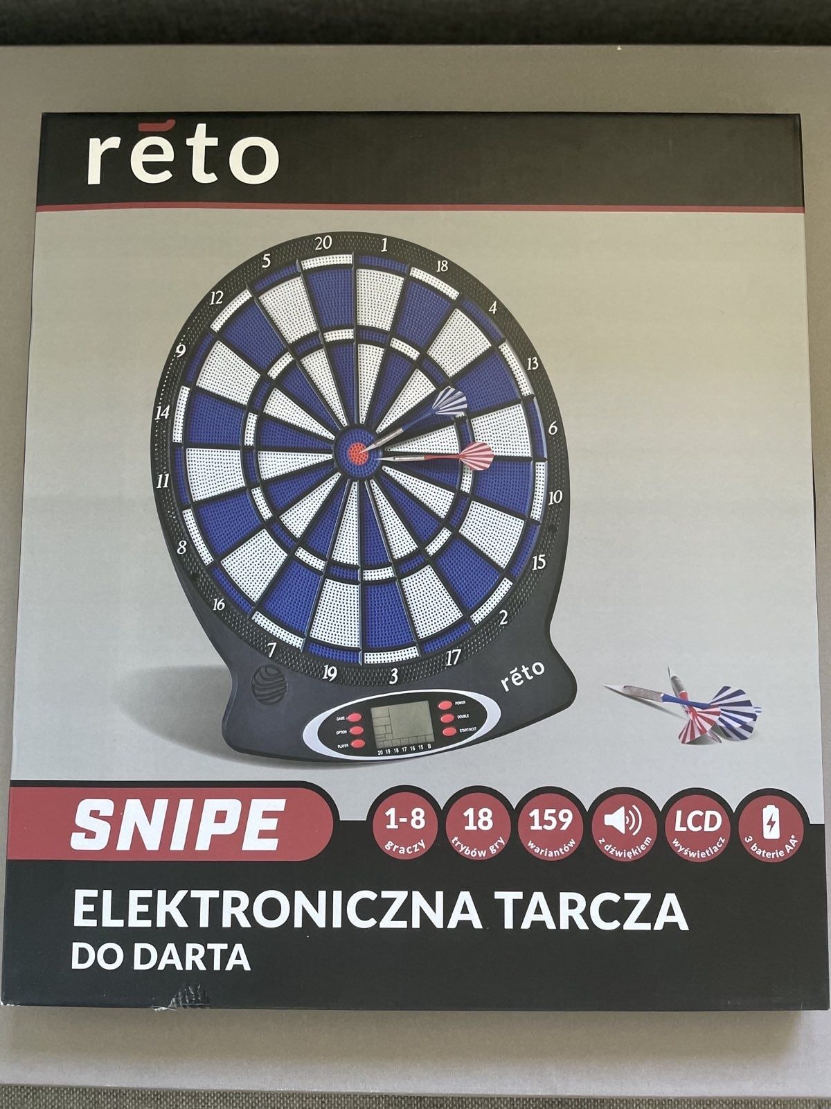 RETO, Tarcza elektroniczna do darta Snipe za 60 zł