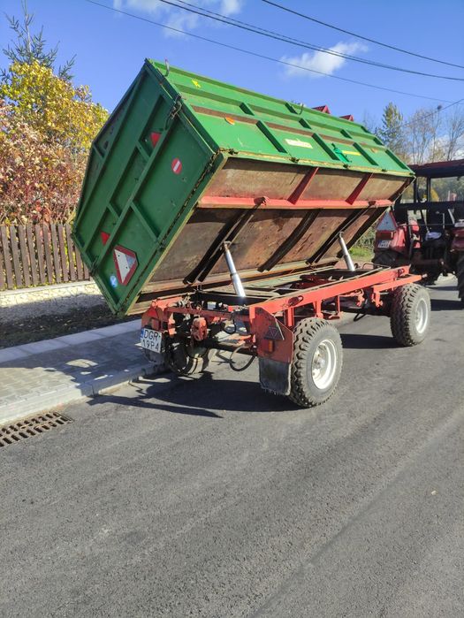 Przyczepa rolnicza wywrotka zarejestrowana