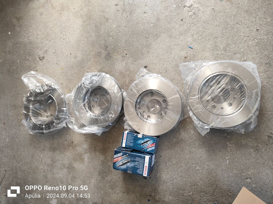 4 discos de travão ventilados F.Ducato 2010