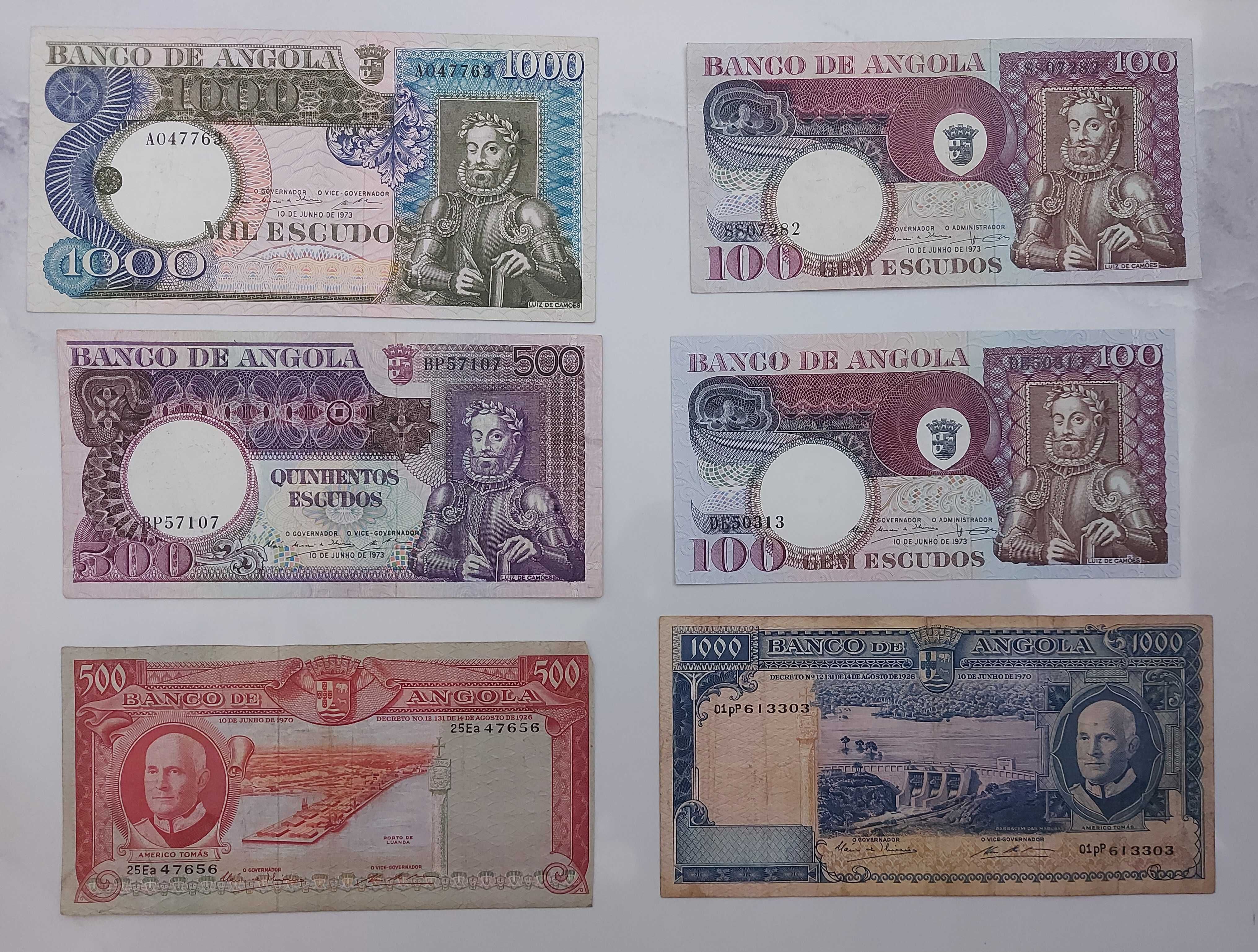 Notas  de  angola