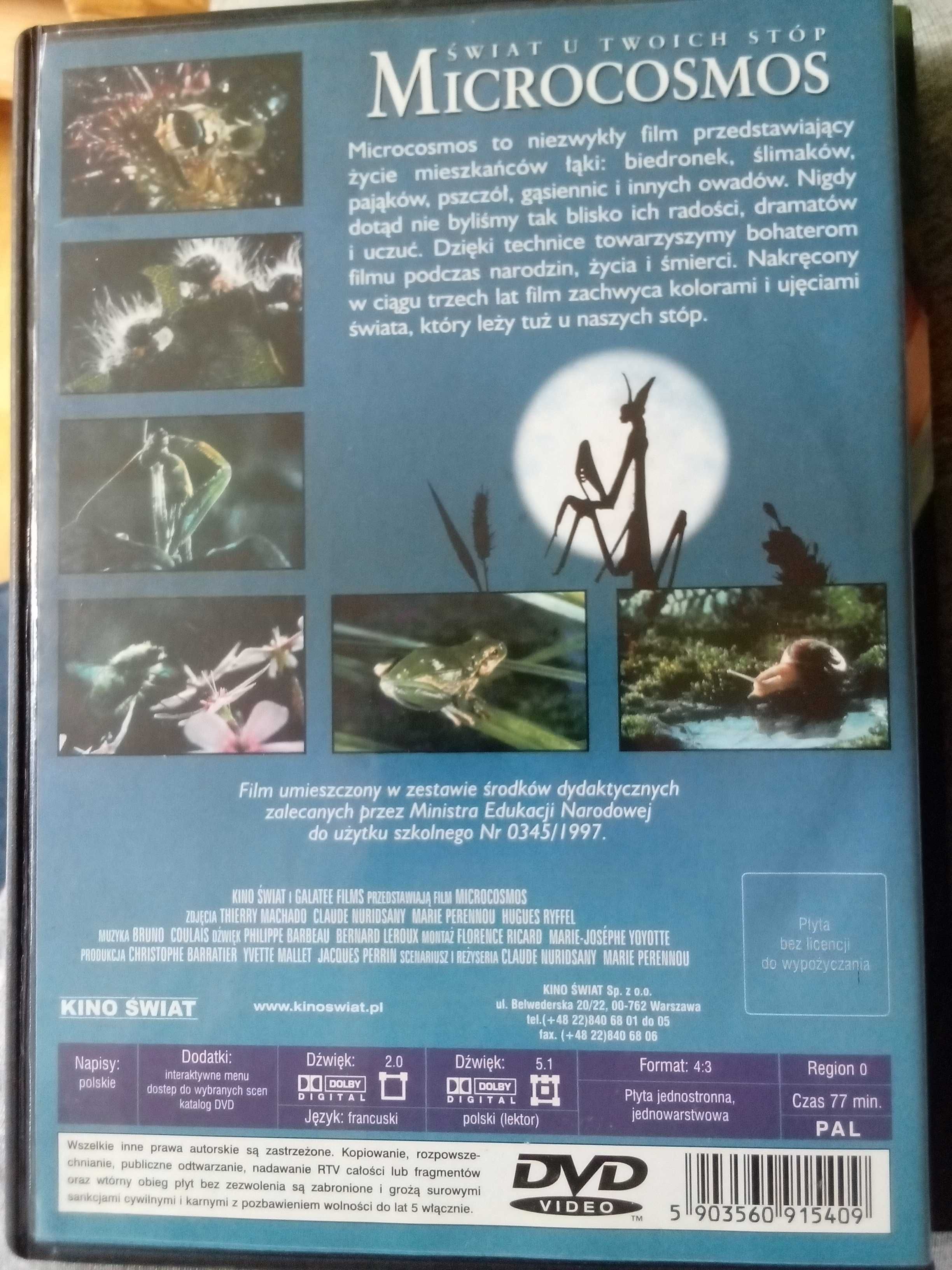 Film microcosmos mikrokosmos świat u twoich stóp