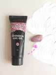 Lilycute extension nail gel żel do przedłużania paznokci brokatowy róż