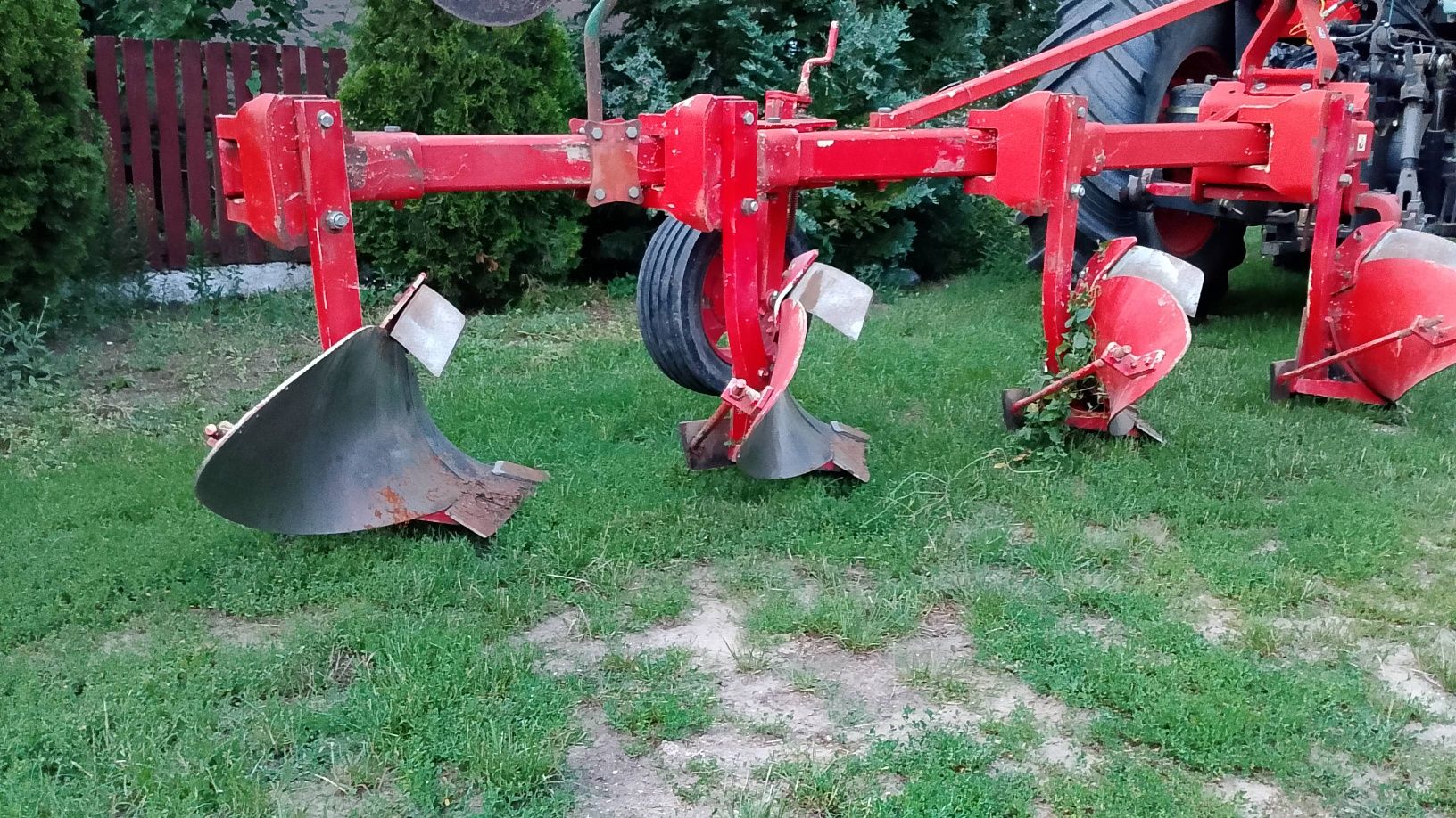 Pług Staltech 4 skibowy zagonowy