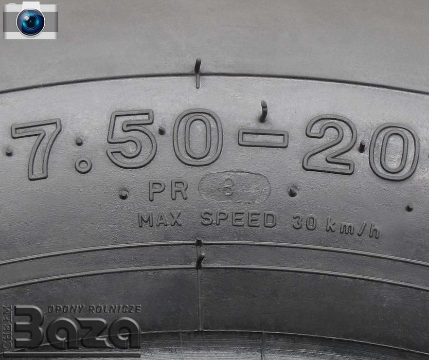 BAZĄ Opona 7.50-20 Trayal 8PR Mocna Gruba + Tani Kurier !