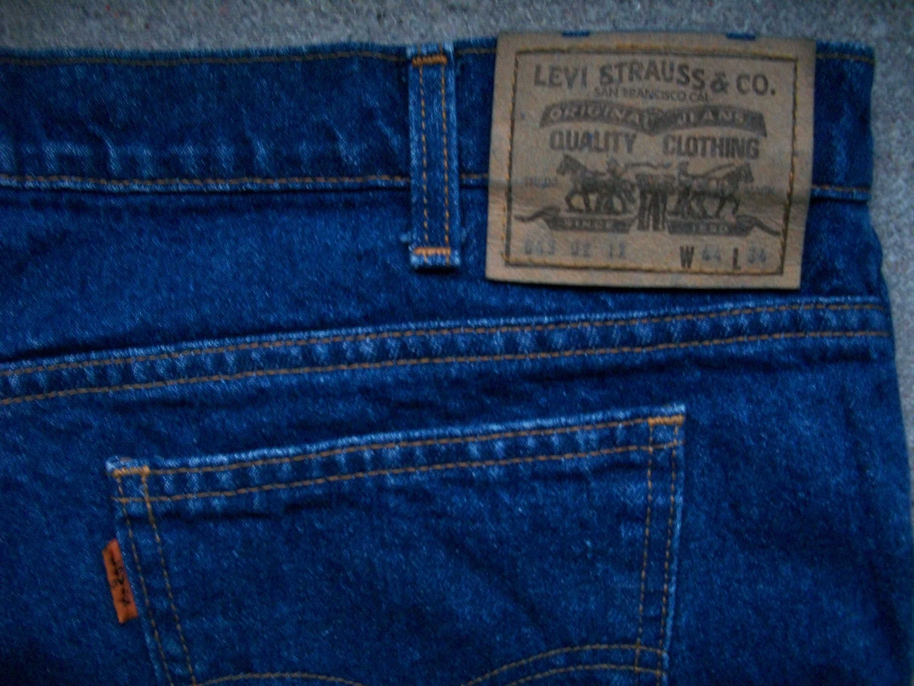 винтажные джинсы Levis 643 02 17 полут. 52 Бельгия оригинал