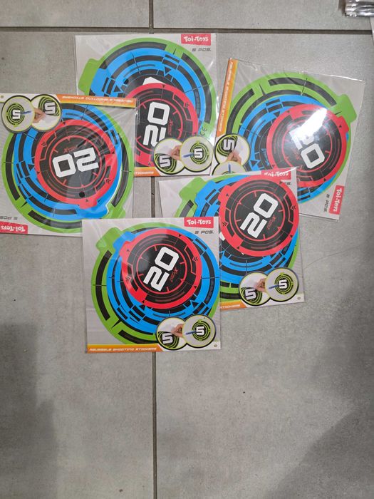 Zabawka Dla Dzieci Rzutki Tarcze Toi Toys 5 szt.op.-zestaw 5 opakowań.