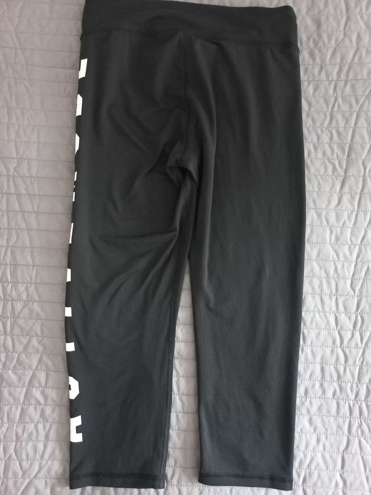 Czarne legginsy H&M Sport 158/164, 12-14 lat