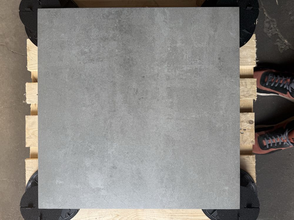 Płytki Tarasowe 60x60 Flairstone Dust 2.0 2 CM 20 MM Ciemno Szary