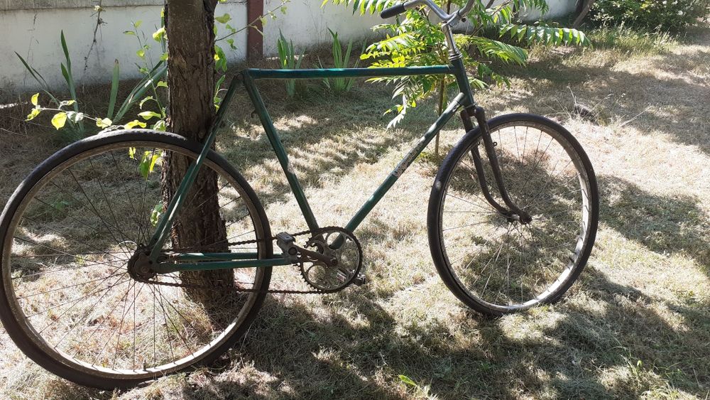 Stary, męski rower "Ukraina", PRL, ZSRR