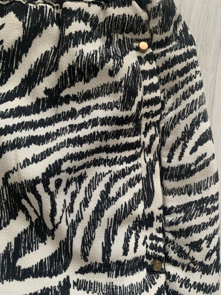 Spodnie H&M zebra rozm. XS