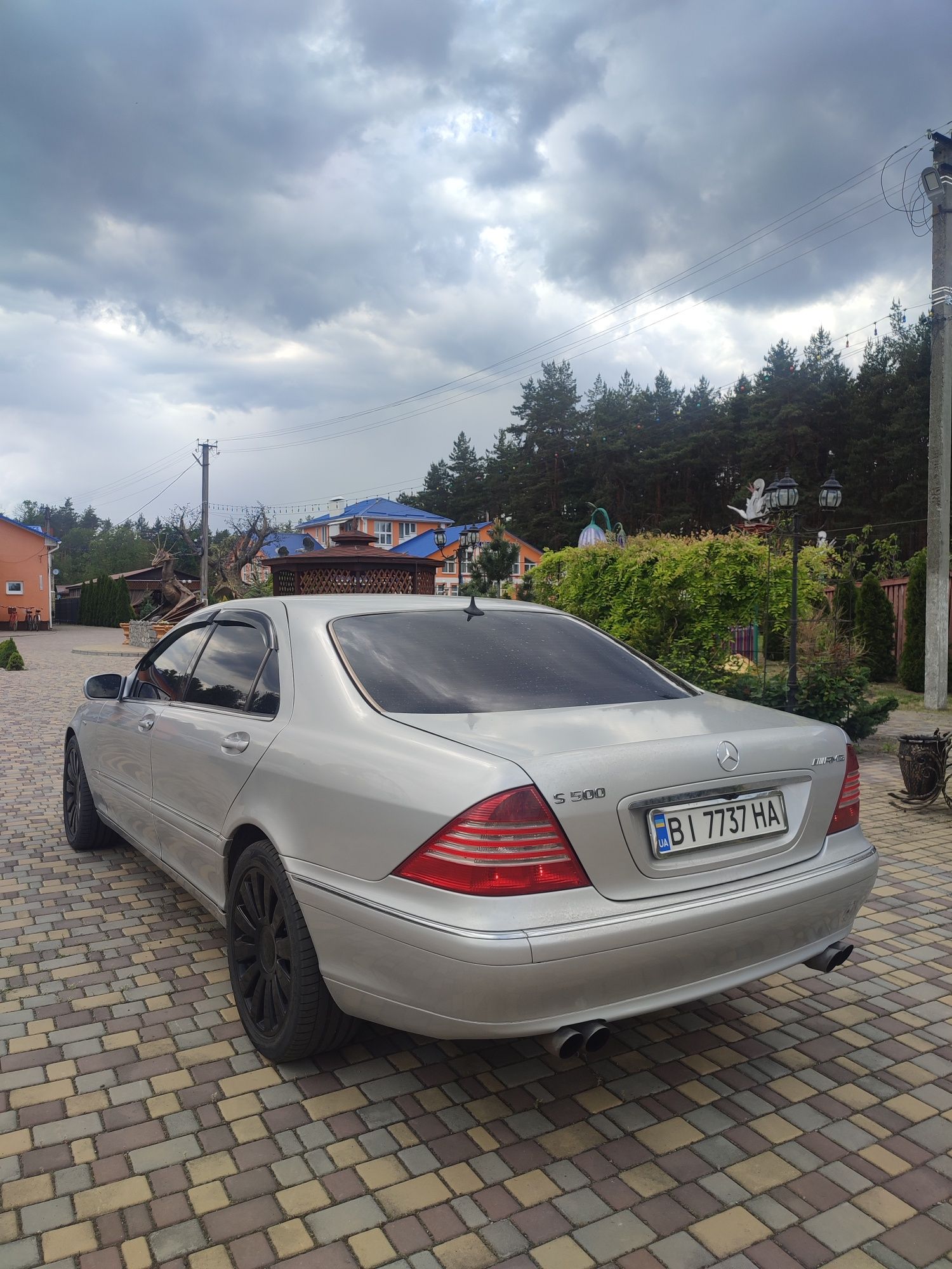 Mercedes S500 газ/бензин