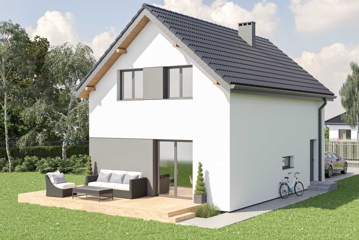 Grodków. Nowy dom 100 m, 45 minut do m. Wrocław oraz Opole