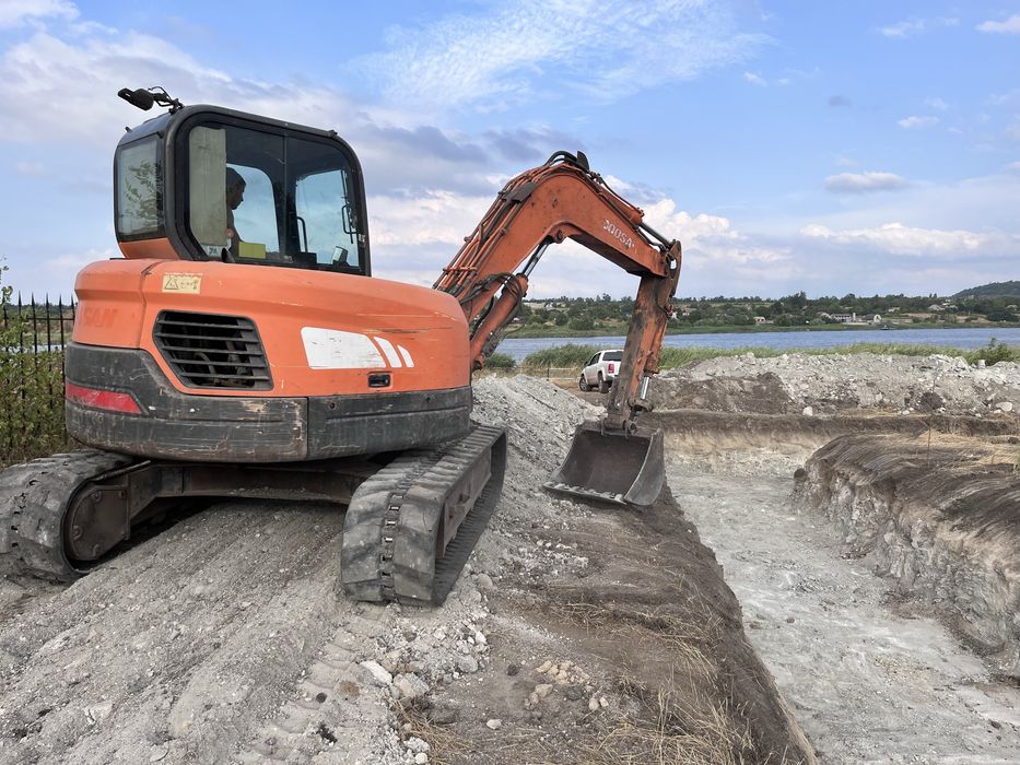 Услуги экскаватора котлован, траншея септик фундамент мини екскаватор