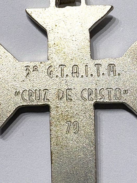 F C Belense Cruz de Cristo de 1979 esmaltada