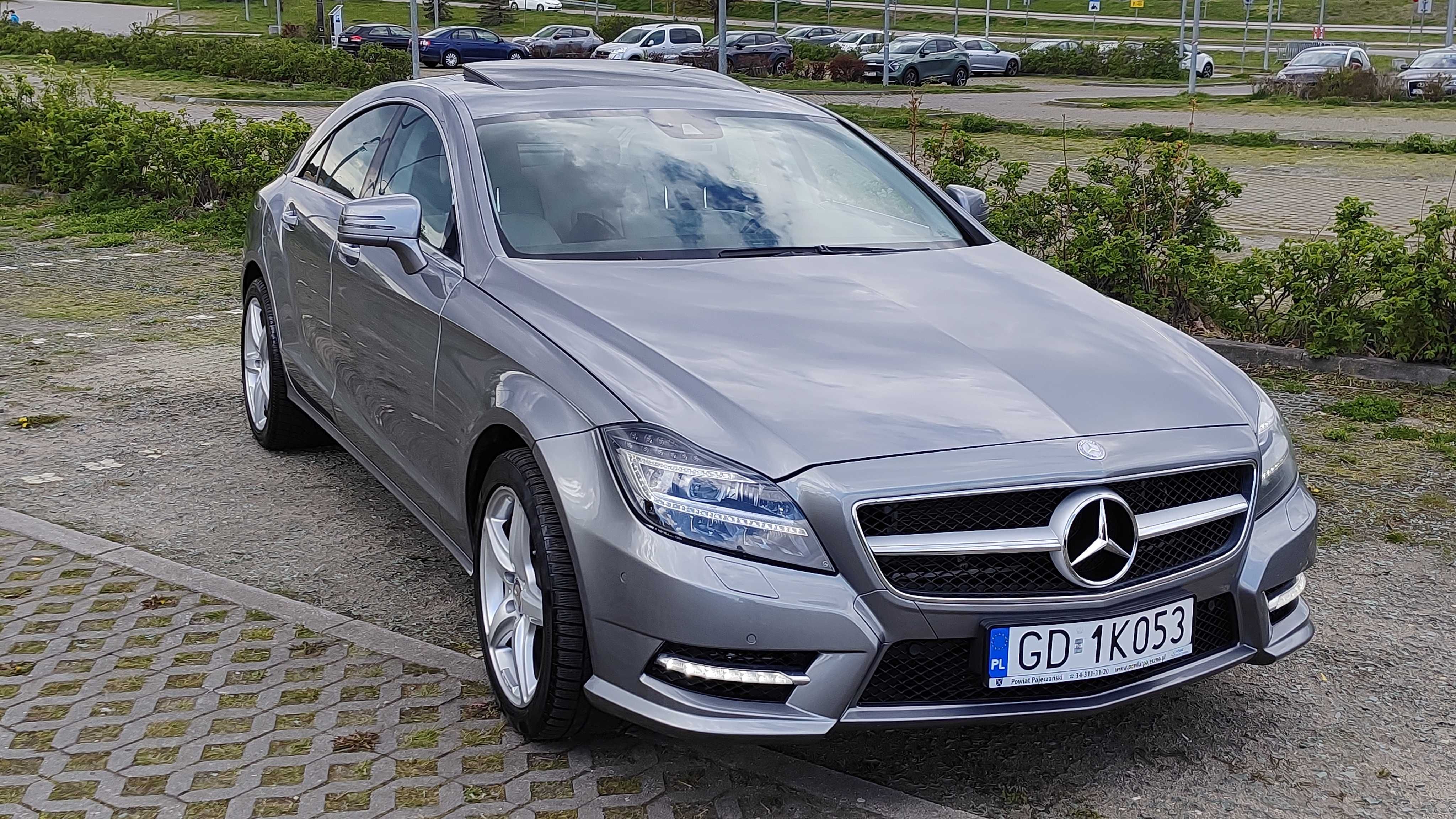 Mercedes-Benz CLS 550 4 matic, AMG pakiet, bogato wyposażony