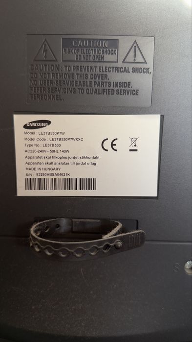 Tv samsung 11ID3SICUP450 de 2010 37 polegadas