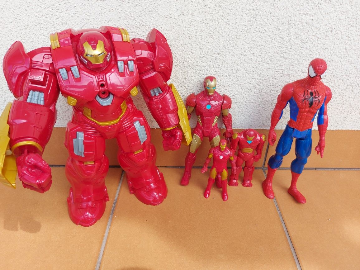 Zestaw figurek Marvel hasbro Ironman + spiderman gratis