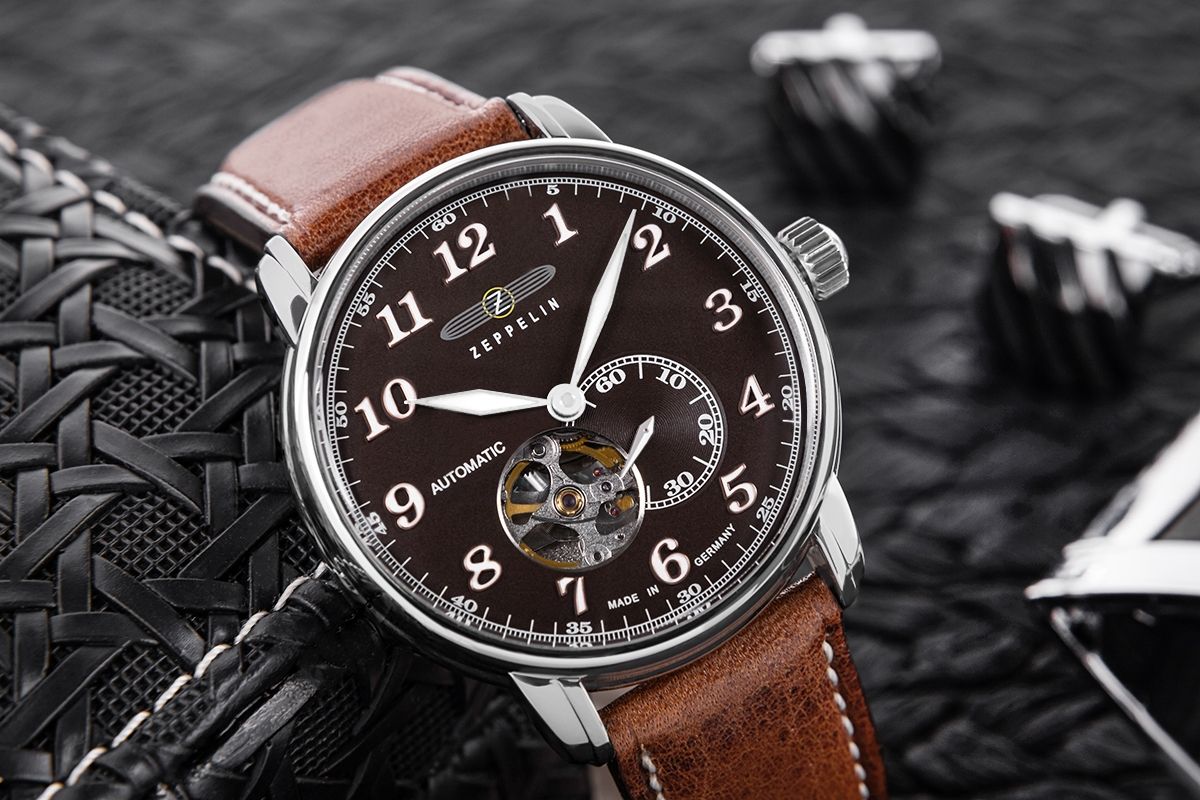 zegarek męski zeppelin lz127 graf automatic 7666-4 + box