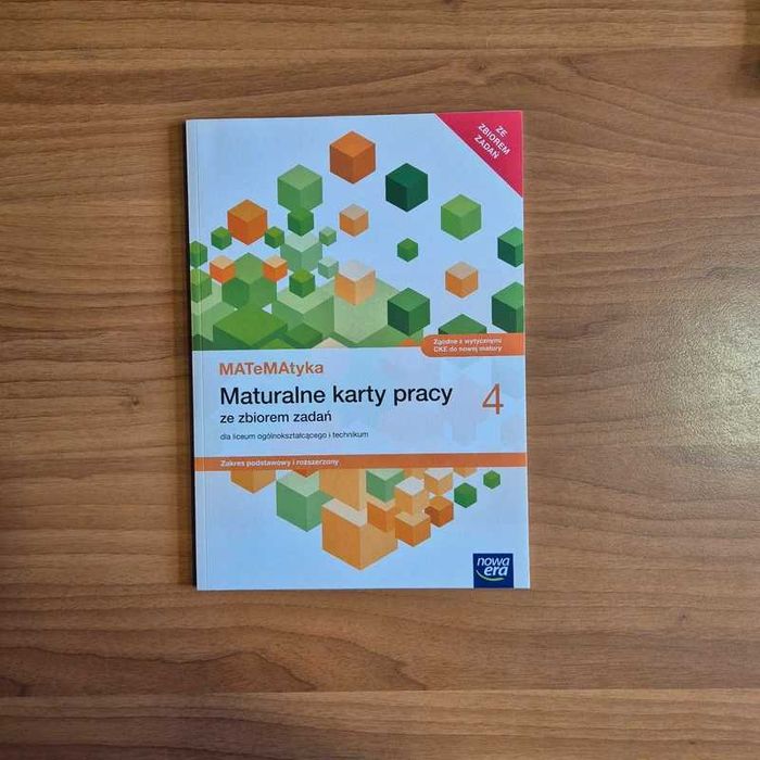Matematyka 4 maturalne karty pracy nowa era rozszerzenie