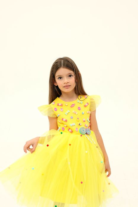 Дитяча сукня Цукерочка, Новорічна сукня цукерочка.Святкове плаття