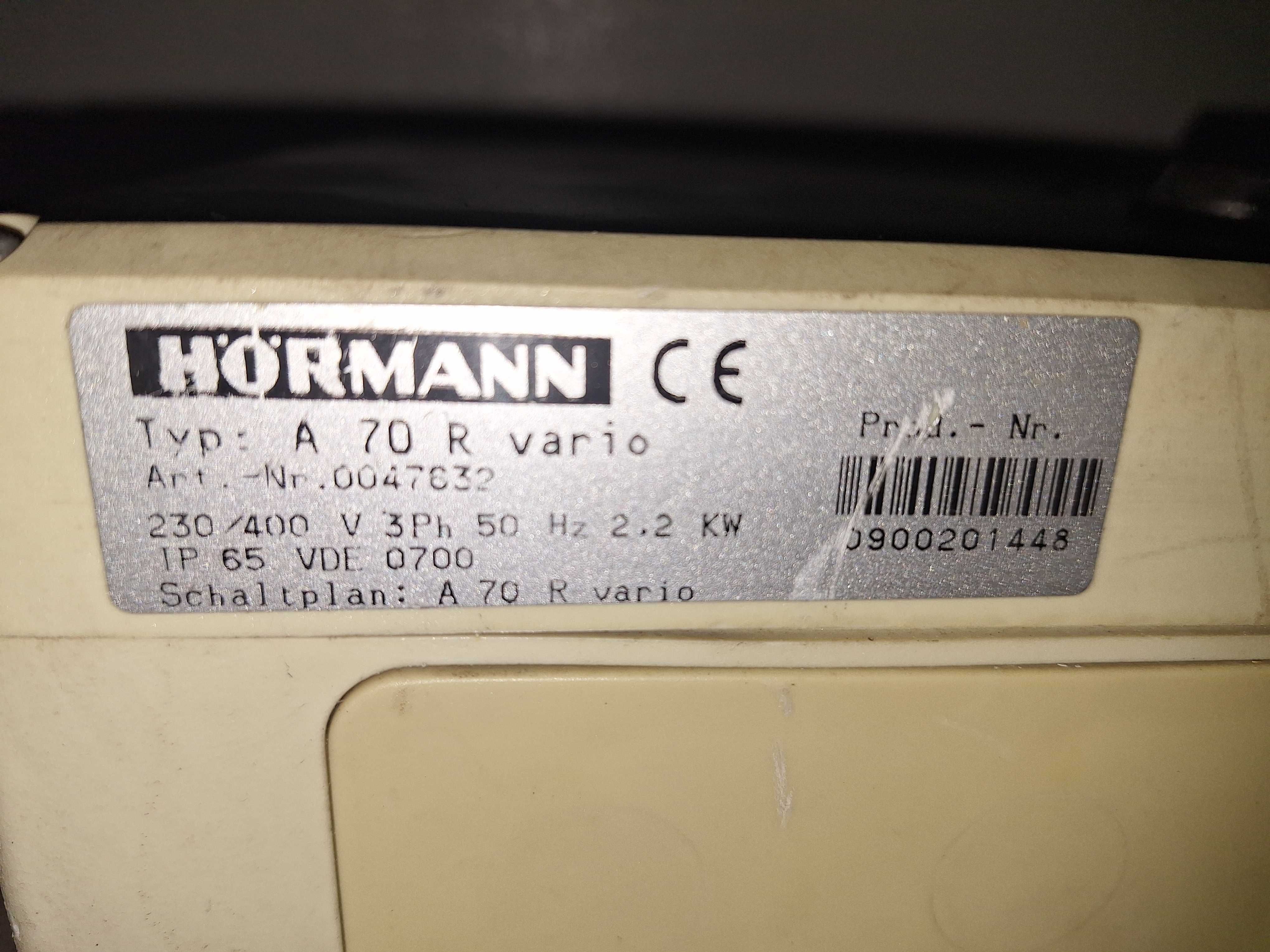 Napęd do bramy, motoreduktor,  silnik 380V HÖRMANN